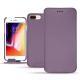 가죽 커버 Apple iPhone 8 Plus - Lilas PU