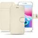 Housse cuir Apple iPhone 8 Plus - Blanc ( Nappa - White ) 
