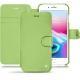 가죽 커버 Apple iPhone 8 Plus - Vert olive ( Nappa - Pantone 578U ) 
