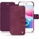 Funda de piel Apple iPhone 8 Plus - Prune vintage ( Pantone 512C ) 