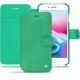 Lederschutzhülle Apple iPhone 8 Plus - Menthe vintage ( Pantone 562C ) 