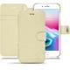 Funda de piel Apple iPhone 8 Plus - Ivoire ( Sleek P C12 - White ) 