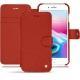 Housse cuir Apple iPhone 8 Plus - Papaye ( Pantone 180C ) 