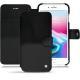 Apple iPhone 8 Plus leather case - Onyx ( Black ) 