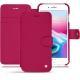 Housse cuir Apple iPhone 8 Plus - Rose fluo