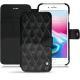 Lederschutzhülle Apple iPhone 8 Plus - Onyx - Couture