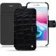 Apple iPhone 8 Plus leather case - Crocodile nero