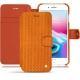 Lederschutzhülle Apple iPhone 8 Plus - Abaca arancio