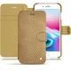Housse cuir Apple iPhone 8 Plus - Serpent sabbia