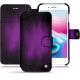 Housse cuir Apple iPhone 8 Plus - Violet Patine