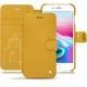 Housse cuir Apple iPhone 8 Plus - Jaune soulèu