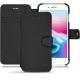 Lederschutzhülle Apple iPhone 8 Plus - Noir PU