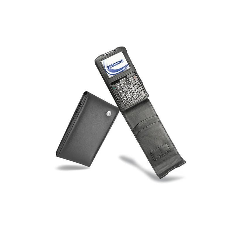 Lederschutzhülle Samsung SGH-i320  - Noir ( Nappa - Black ) 