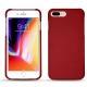 Funda de piel Apple iPhone 8 Plus - Rouge ( Nappa - Pantone 199C ) 