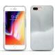 Custodia in pelle Apple iPhone 8 Plus - Platinium ( Pantone 877C ) 