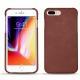 Coque cuir Apple iPhone 8 Plus - Passion vintage ( Glutton - Red ) 