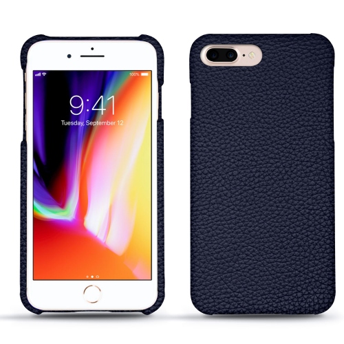 Lederschutzhülle Apple iPhone 8 PlusCobalt ( Pantone #2b253f ) 
