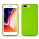 Funda de piel Apple iPhone 8 Plus - Vert fluo