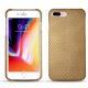 Coque cuir Apple iPhone 8 Plus - Serpent sabbia