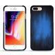 가죽 커버 Apple iPhone 8 Plus - Bleu Patine