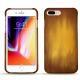 Lederschutzhülle Apple iPhone 8 Plus - Doré Patine