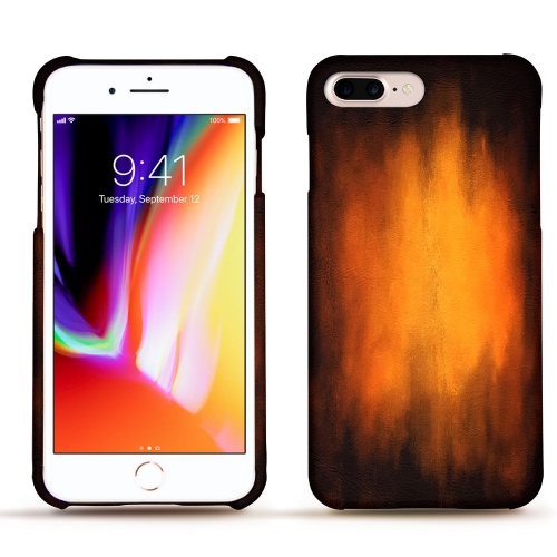 レザーケース Apple iPhone 8 PlusFauve Patine