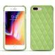 Funda de piel Apple iPhone 8 Plus - Vert olive - Couture ( Nappa - Pantone 578U ) 