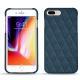 Lederschutzhülle Apple iPhone 8 Plus - Indigo - Couture ( Pantone 303U ) 