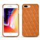 가죽 커버 Apple iPhone 8 Plus - Mandarine vintage - Couture