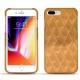 Coque cuir Apple iPhone 8 Plus - Or Maïa - Couture