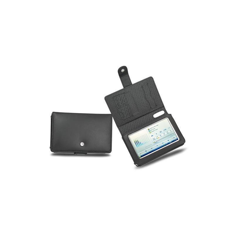 Custodia in pelle Cowon iAudio O2  - Noir ( Nappa - Black ) 