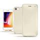 Capa em pele Apple iPhone 8 - Blanc (  Nappa - White ) 