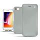 Capa em pele Apple iPhone 8 - Gris ( Nappa - Pantone W428C ) 