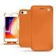 Custodia in pelle Apple iPhone 8 - Orange ( Nappa - Pantone 1495U ) 