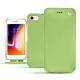 レザーケース Apple iPhone 8 - Vert olive ( Nappa - Pantone 578U ) 