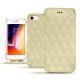 Capa em pele Apple iPhone 8 - Beige - Couture ( Nappa - Pantone 7502C ) 