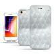 レザーケース Apple iPhone 8 - Platinium - Couture
