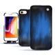 Housse cuir Apple iPhone 8 - Bleu Patine