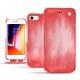 レザーケース Apple iPhone 8 - Rose Patine