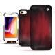 Capa em pele Apple iPhone 8 - Rouge Patine