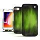Capa em pele Apple iPhone 8 - Vert Patine