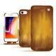 Custodia in pelle Apple iPhone 8 - Doré Patine