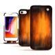 レザーケース Apple iPhone 8 - Fauve Patine