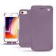 Apple iPhone 8 leather case - Lilas PU