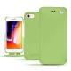 Capa em pele Apple iPhone 8 - Vert olive PU