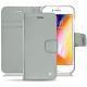 Custodia in pelle Apple iPhone 8 - Gris ( Nappa - Pantone W428C ) 