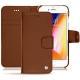 レザーケース Apple iPhone 8 - Marron ( Nappa - Pantone 1615C ) 