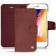 レザーケース Apple iPhone 8 - Passion vintage ( Glutton - Red ) 