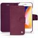 Custodia in pelle Apple iPhone 8 - Prune vintage ( Pantone 512C ) 