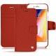 Capa em pele Apple iPhone 8 - Papaye ( Pantone 180C ) 